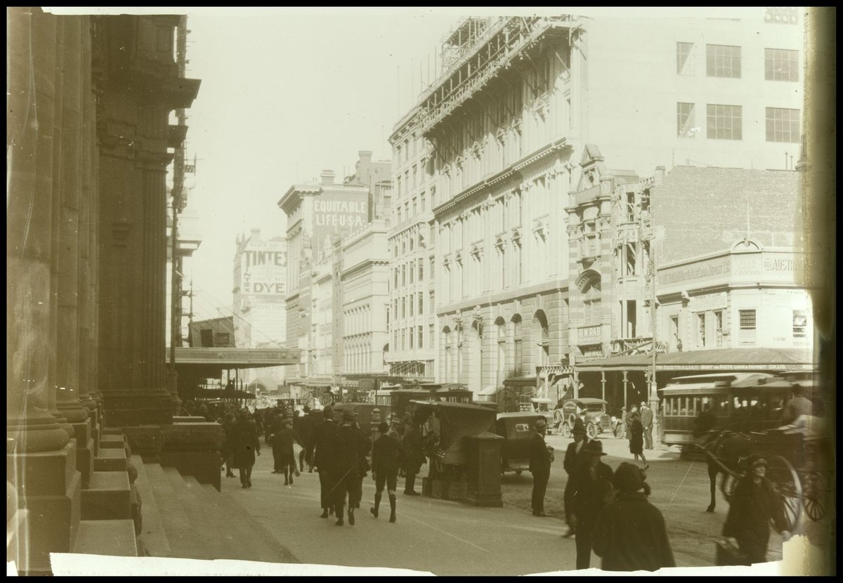 Elizabeth Street, Melbourne, Melbourne City (1880–1938)