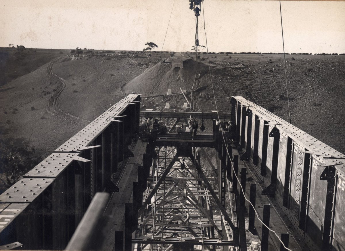 Albion to Broadmeadows - Maribyrnong River viaduct (1928)