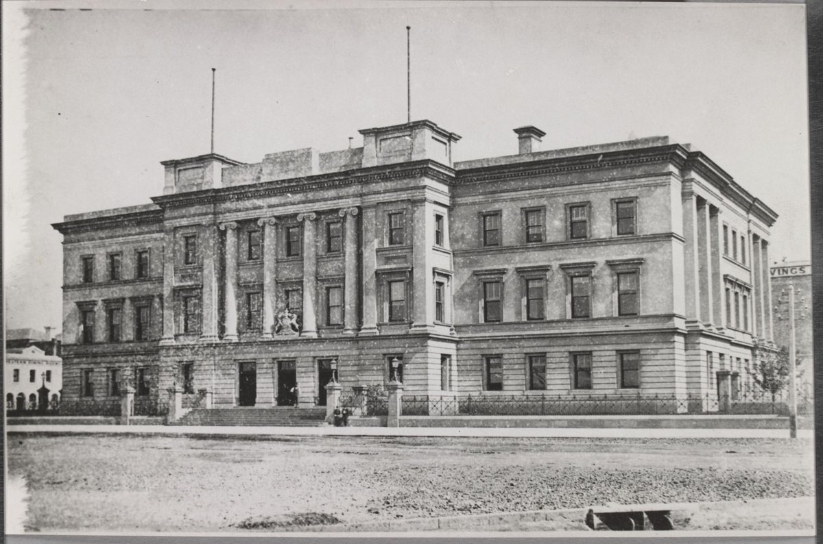 Customs House, Flinders Street, Melbourne, Melbourne City (1934)