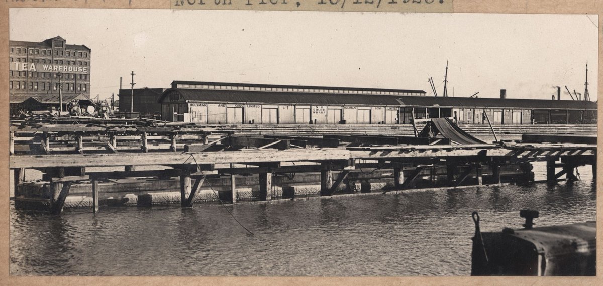 Spencer Street bridge - north pier, Melbourne City (1928–29)