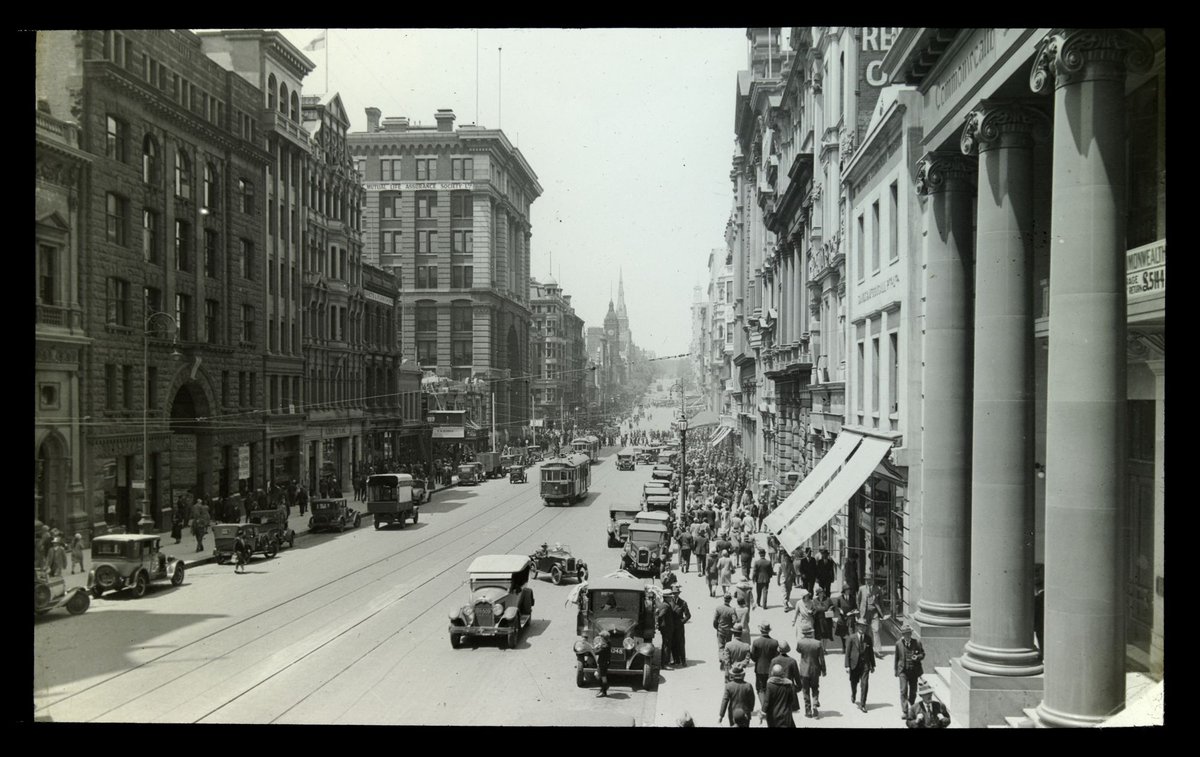 Collins Street, Melbourne, Melbourne City (1930s)
