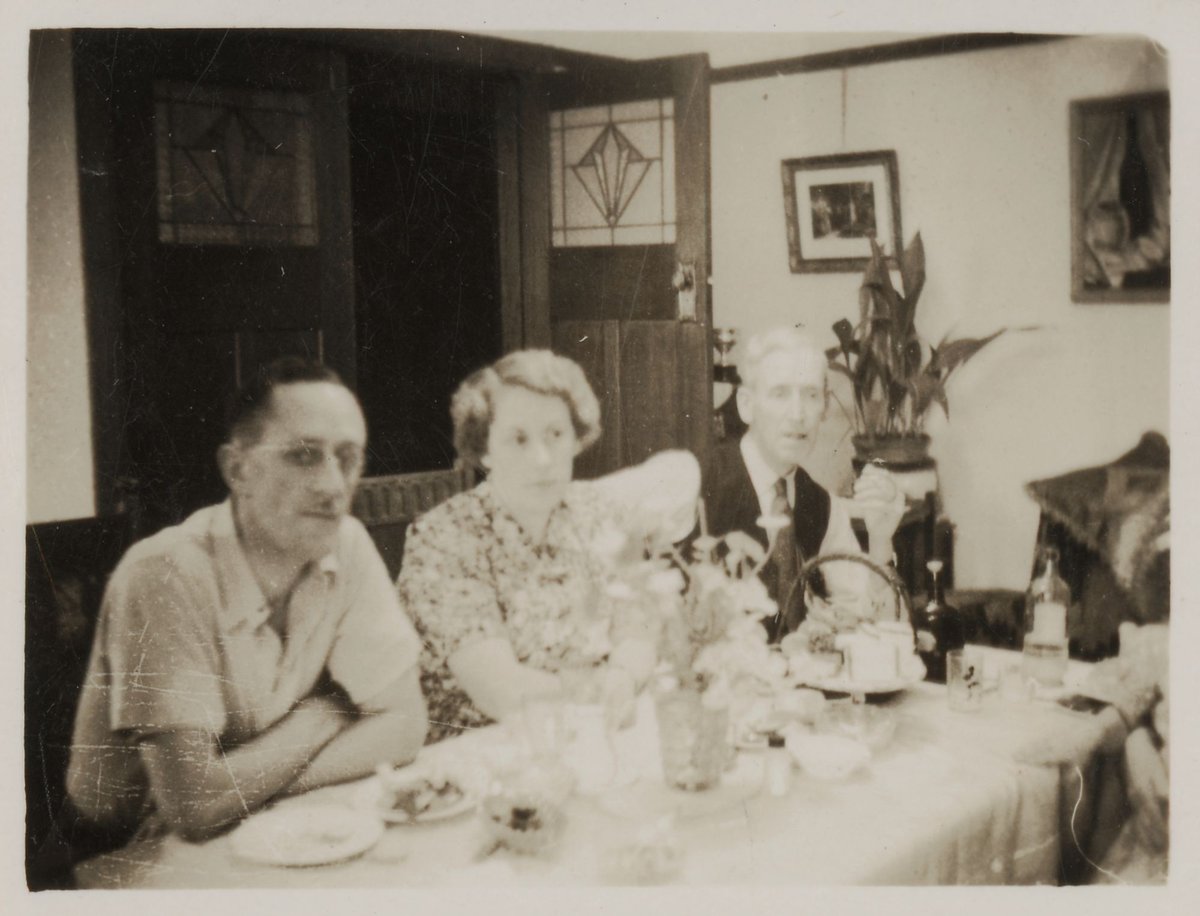 Parents at Malvern (Leeton Court) Xmas '42 (1939–45)