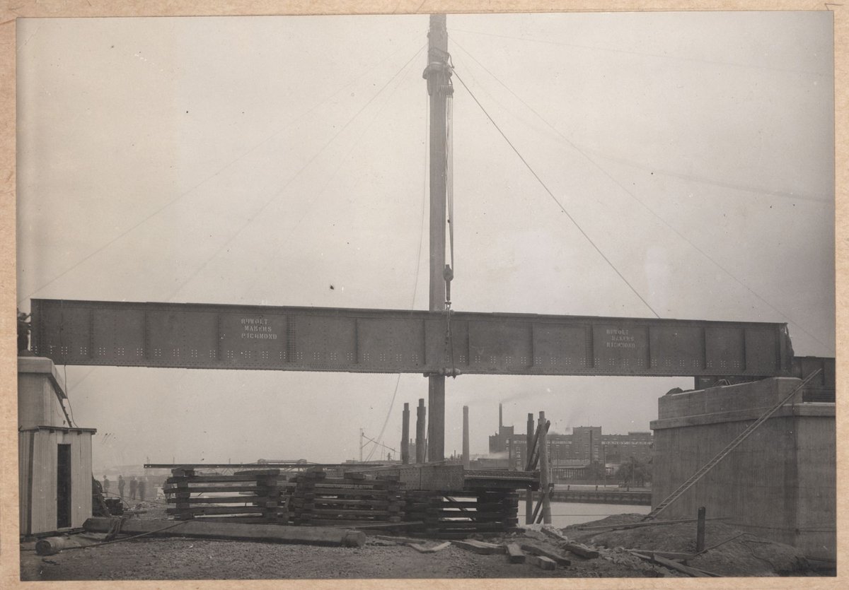South Kensington to West Footscray - Maribyrnong River bridge - 85' span (1927–29)
