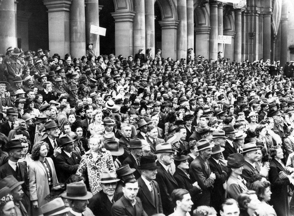 17th Brigade marching through Melbourne (c. 1943)