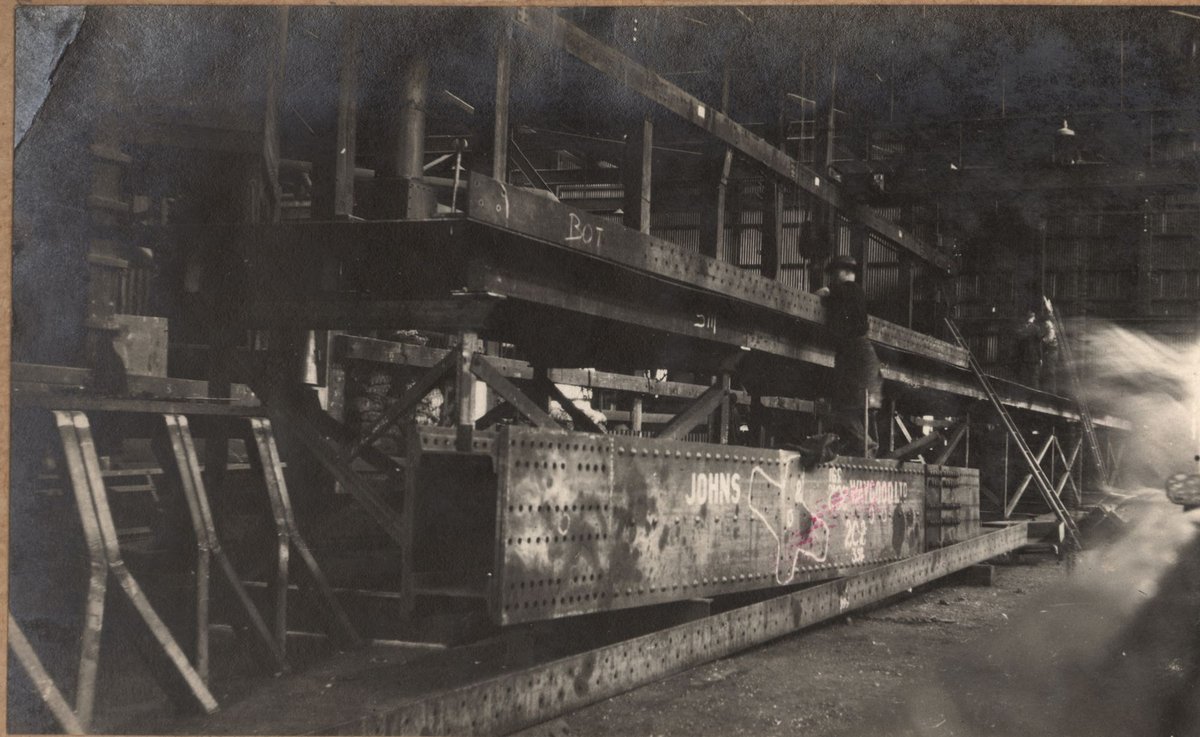 South Kensington to West Footscray. Bridge over Dynon Road. Superstructure (1927)