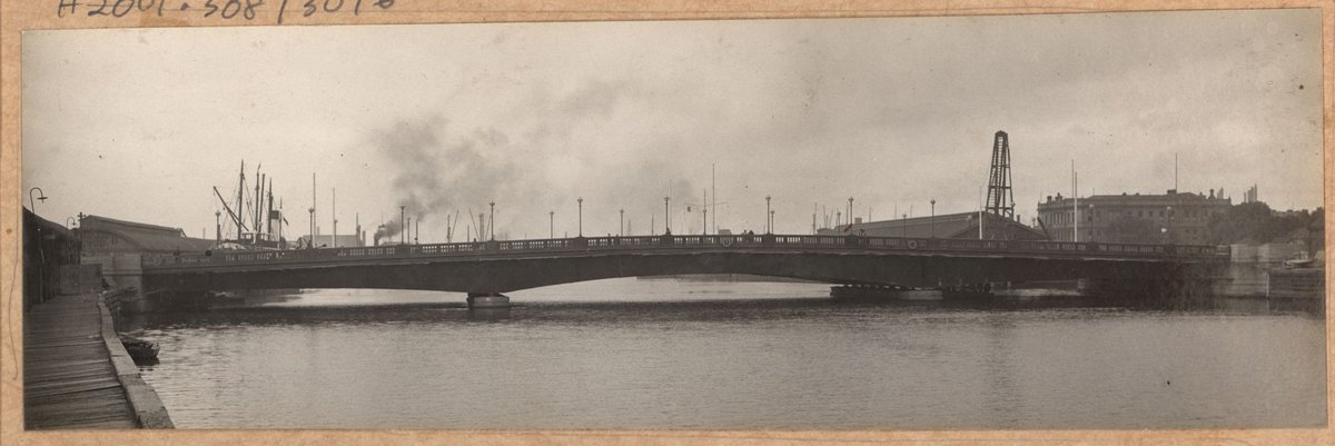 Spencer Street Bridge Melbourne, Vic, Melbourne City (1930)