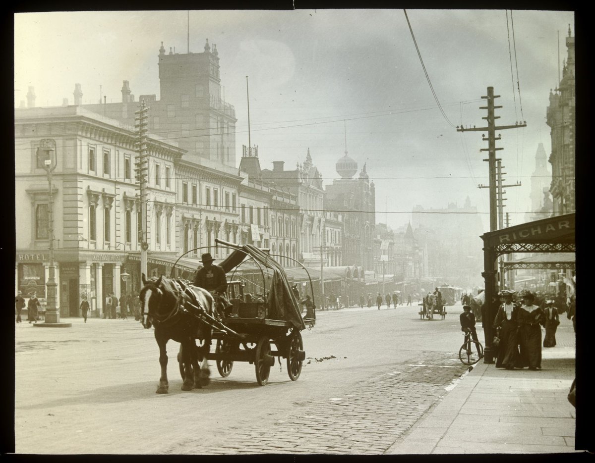 Bourke Street, Melbourne, Melbourne City (1875–1938)