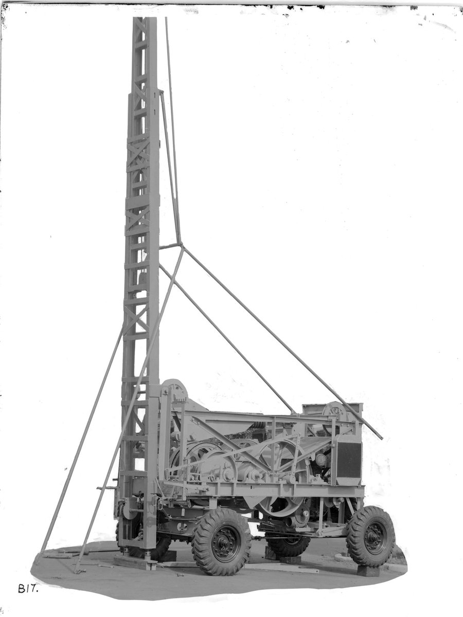 Drilling machinery, manufacture by F. N. Bethune Pty. Ltd., Melbourne, Brighton (c. 1935)