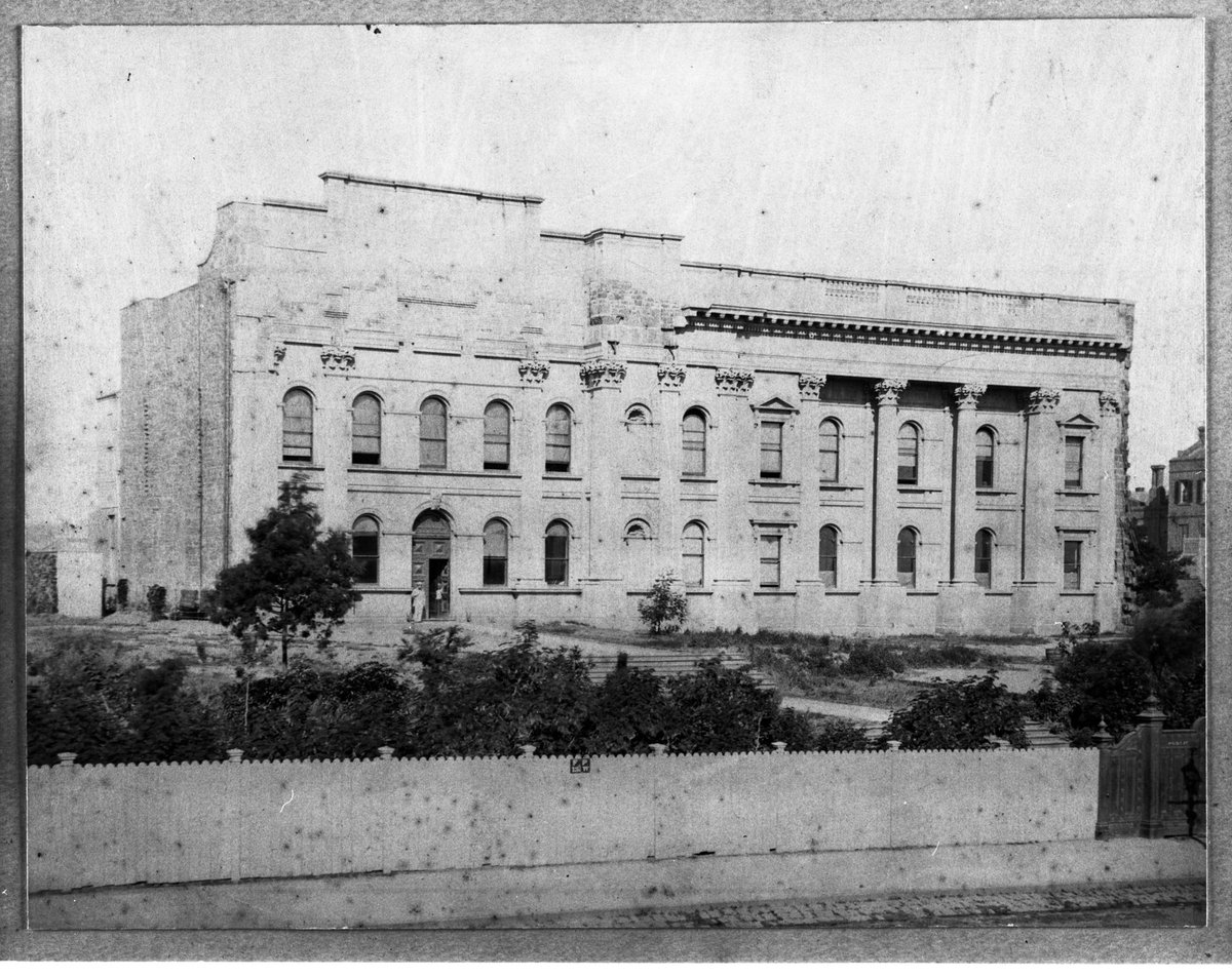 Melbourne Public Library, Victoria, Melbourne City (c. 1860)