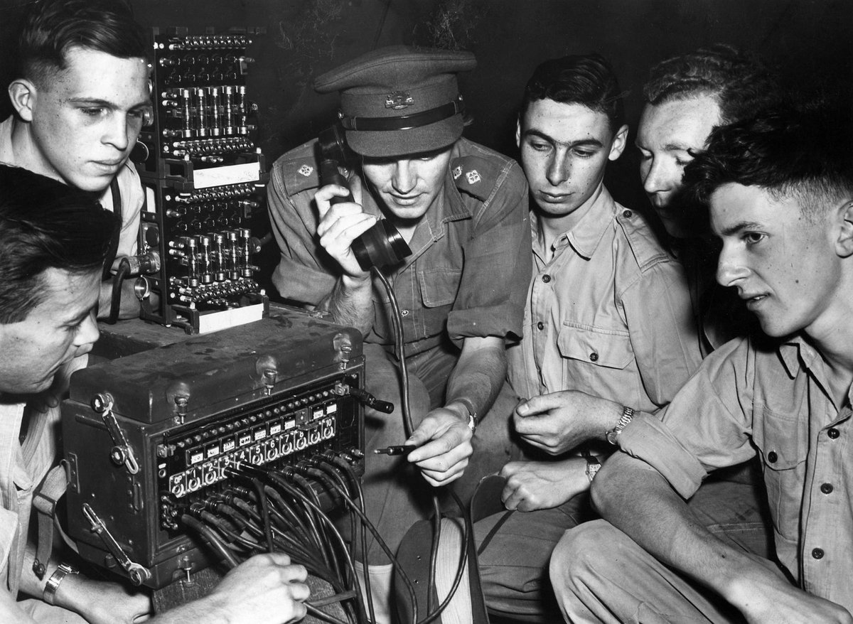 Troops from Melbourne University Rifles in camp at Puckapunyal, Parkville (1949–54)