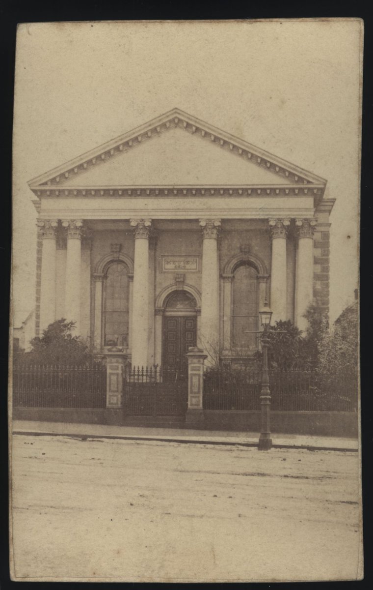 Jews synagogue, Melbourne (1860s)