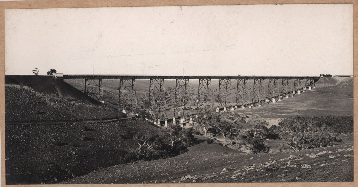 Albion to Broadmeadows - Maribyrnong River viaduct (1929)