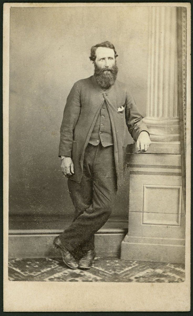 Portrait photographs of men, by C. Rudd & Co., Chapel Street, South Yarra (c. 1872)
