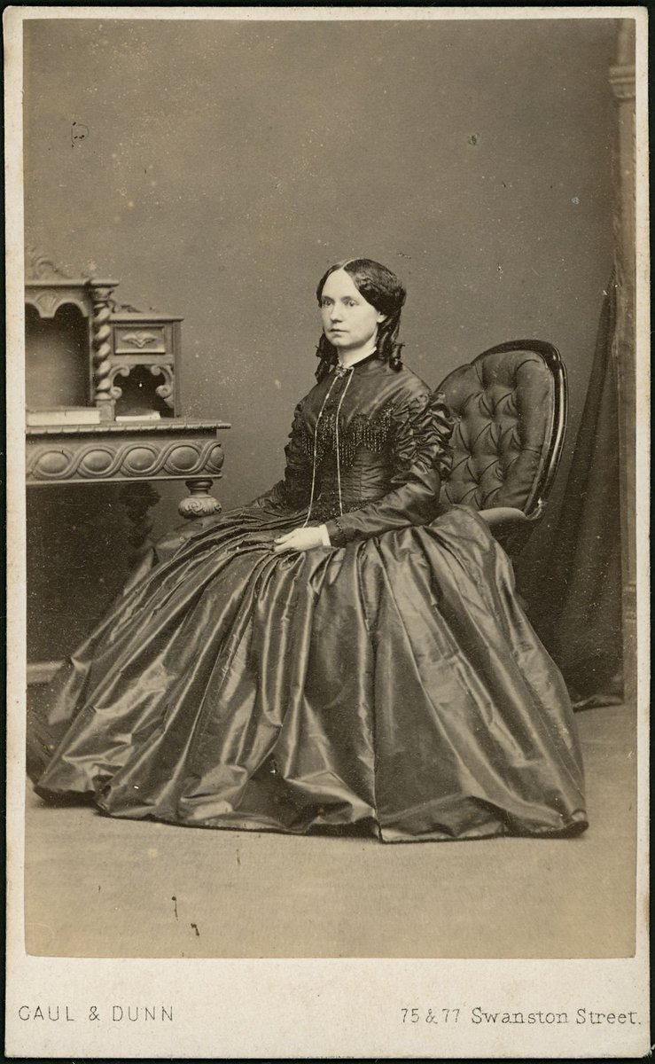 Unidentified young woman, Melbourne, Vic (1868–69)