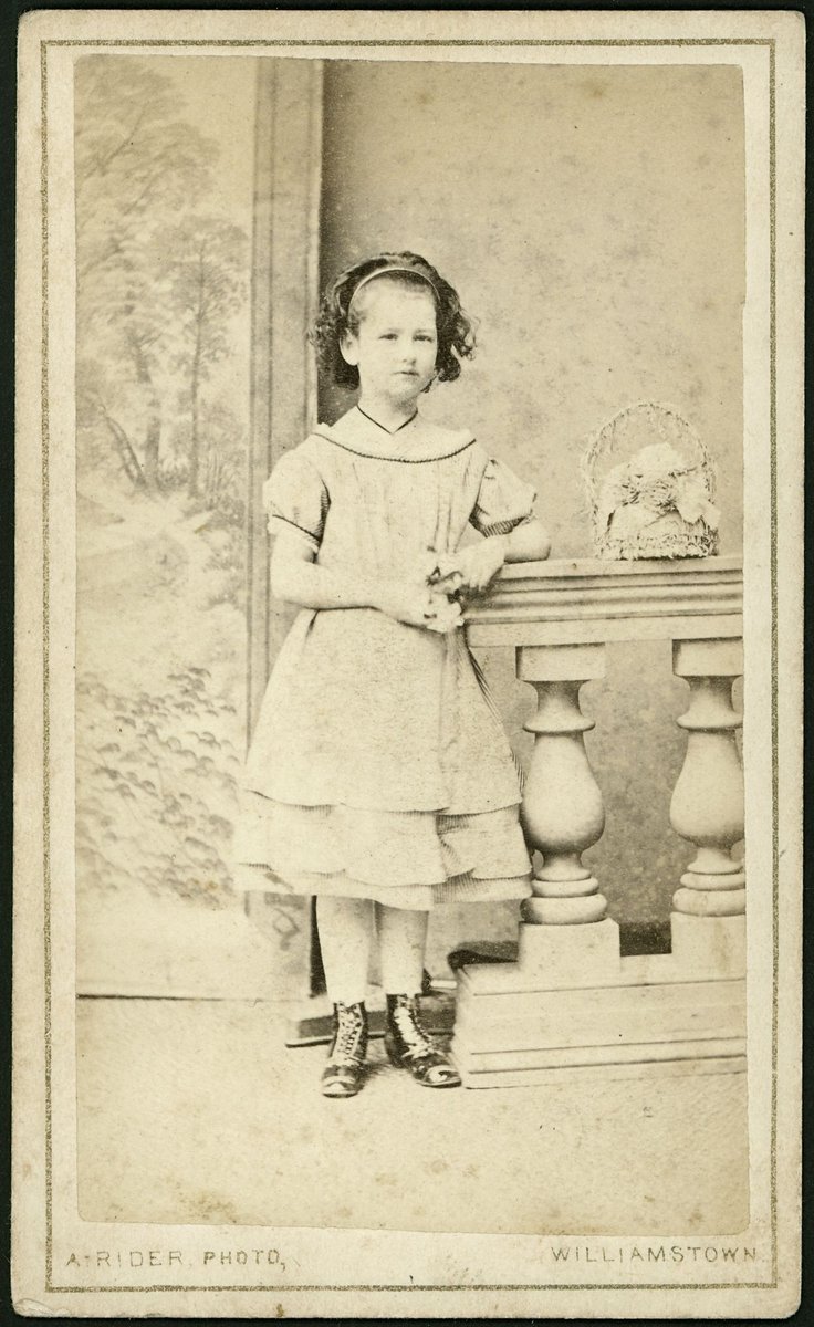Portrait photographs by Andrew Rider, Williamstown, Vic (1860–75)