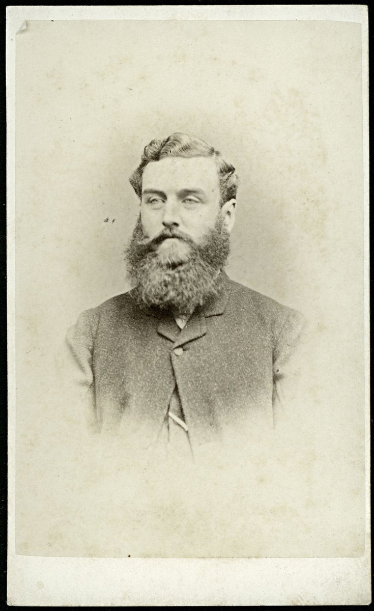 Studio portrait of a man, by Nettleton, North Melbourne (1867–74)