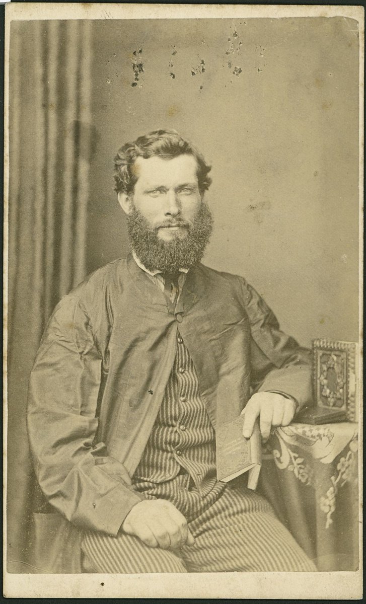 Portrait photographs of Frederick Cornell of Carlton, Wangaratta and Sale (1866–70)