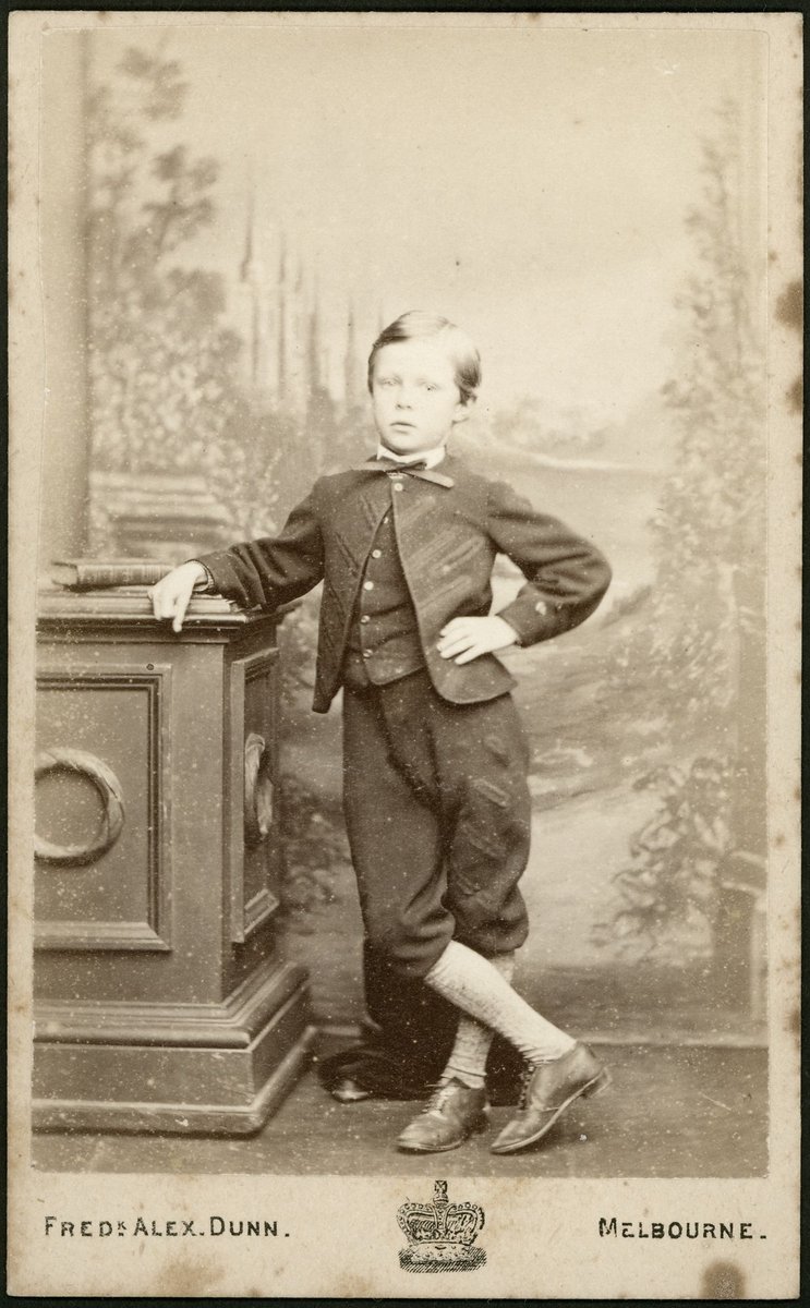 Studio portraits by Dunn brothers in Melbourne (1868–74)