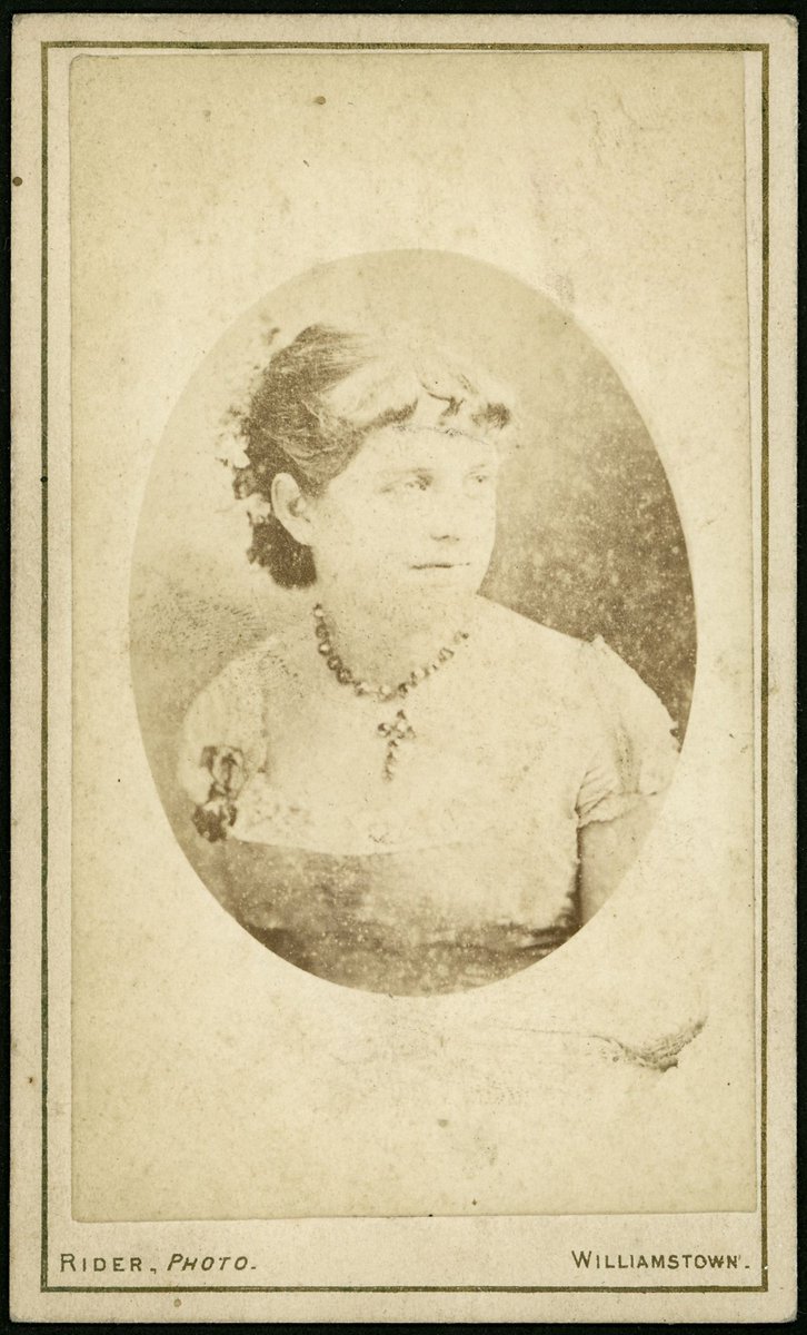 Portrait photographs by Andrew Rider, Williamstown, Vic (1860–75)