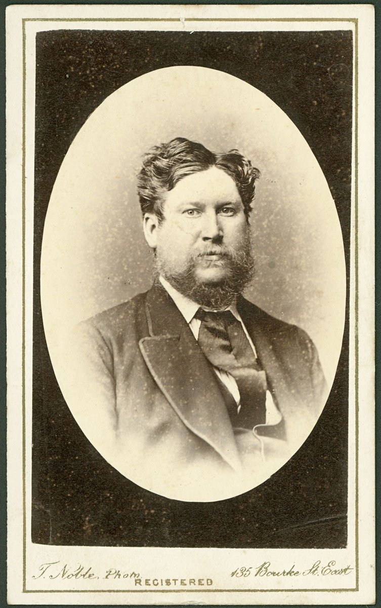 Dr. Blair. Prominent Collins Street Surgeon about the Eighties, Melbourne City (1874–78)