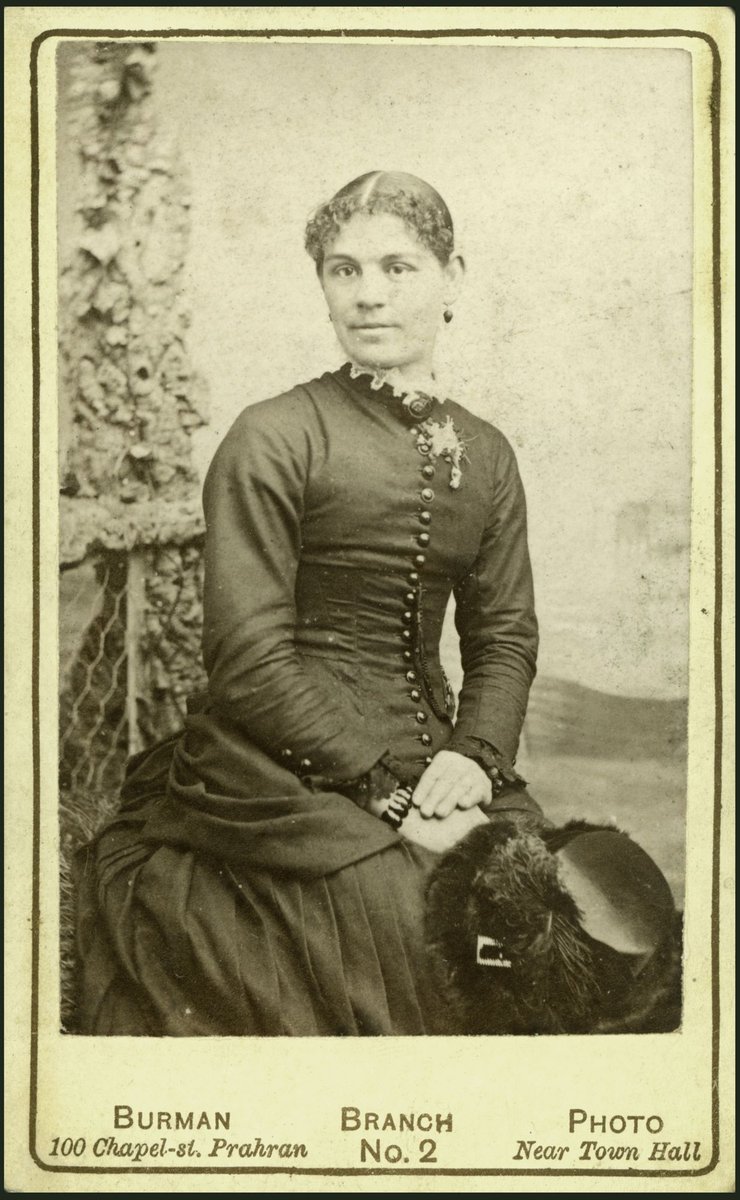 Portrait photographs by Burman's Photo Studio, No. 2 Branch, Chapel Street, Prahran, Vic (1884–89)