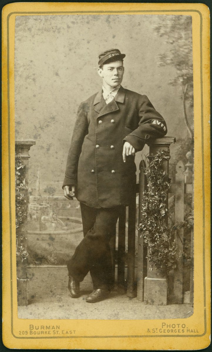 Portrait photographs by William J. Burman, 209 Bourke Street & St George's Hall, Melbourne, Melbourne City (1876–77)
