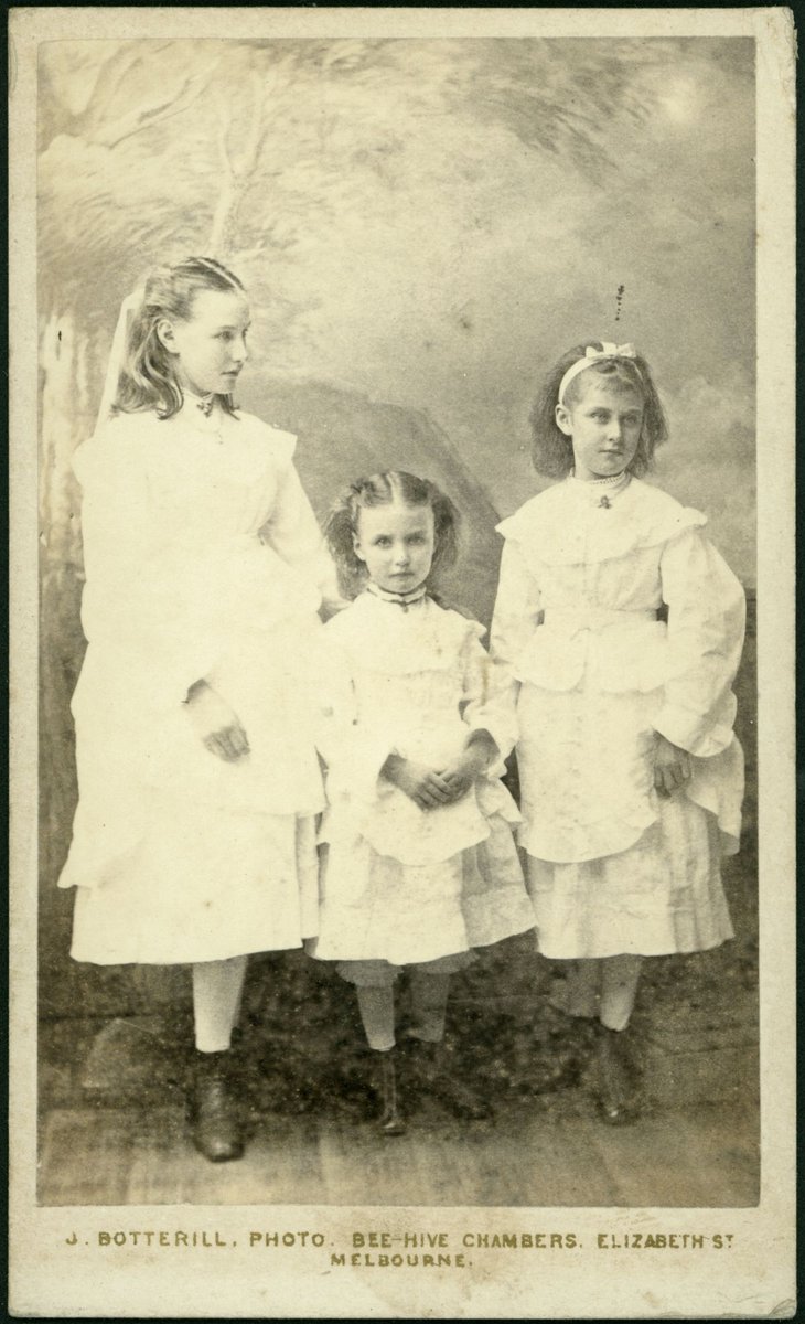Portrait photographs by John Botterill of Melbourne, Vic (1870s)