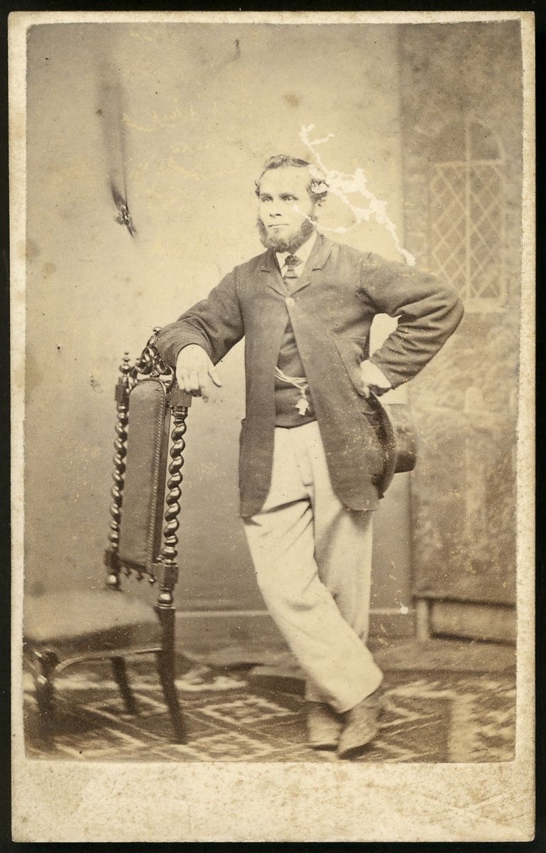 Studio portraits by Professor Hawkins in Melbourne, Victoria (c. 1879)