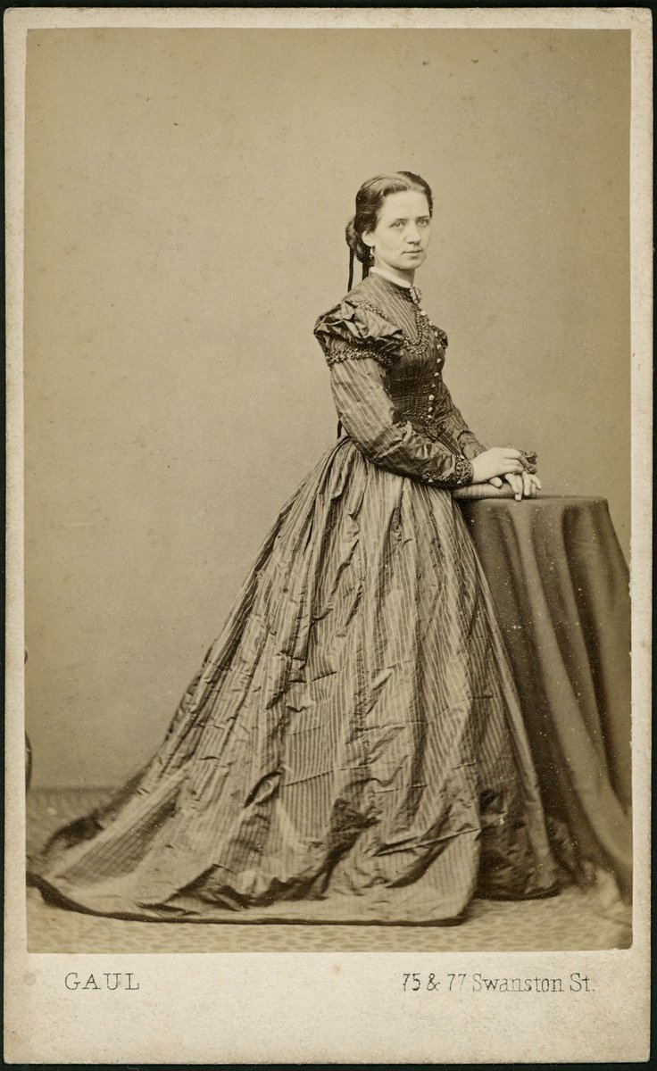 Portrait photographs from John Gaul of Swanston Street, Melbourne, Vic, Melbourne City (1866–67)