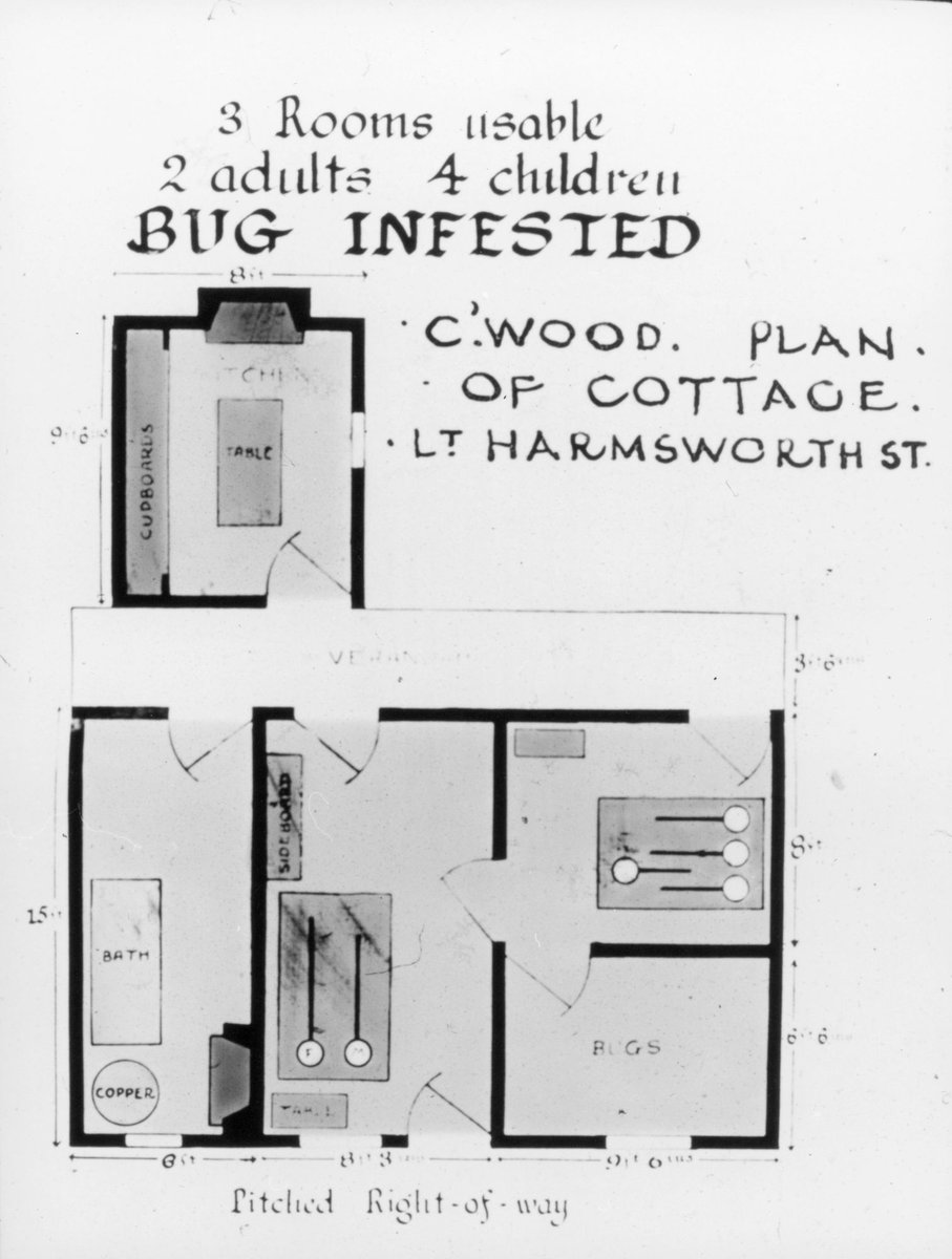 [Collingwood] Plan of cottage, Lt. Harmsworth St (c. 1935)