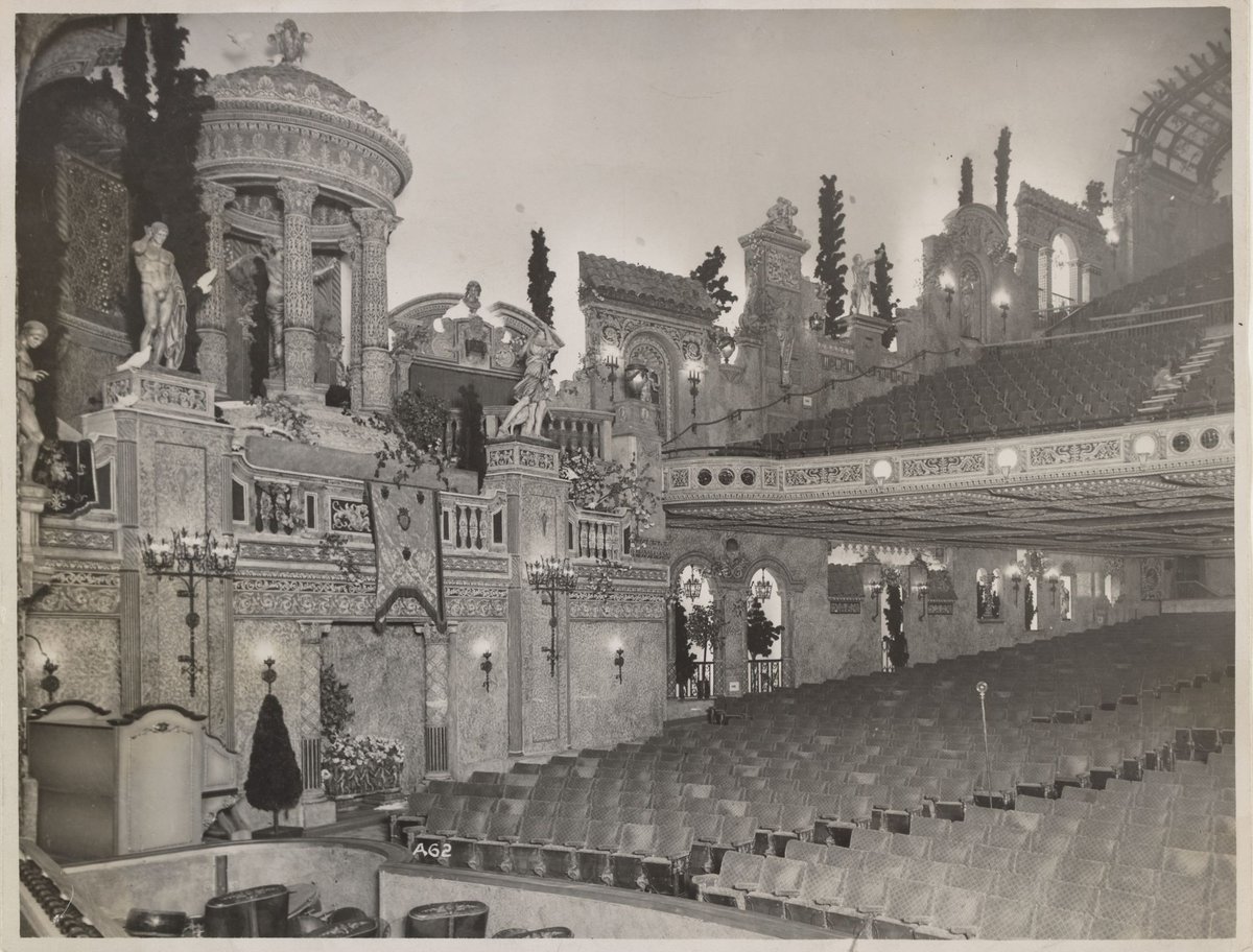 View from centre stage, State Theatre Melbourne, 1932, Melbourne City (c. 1932)