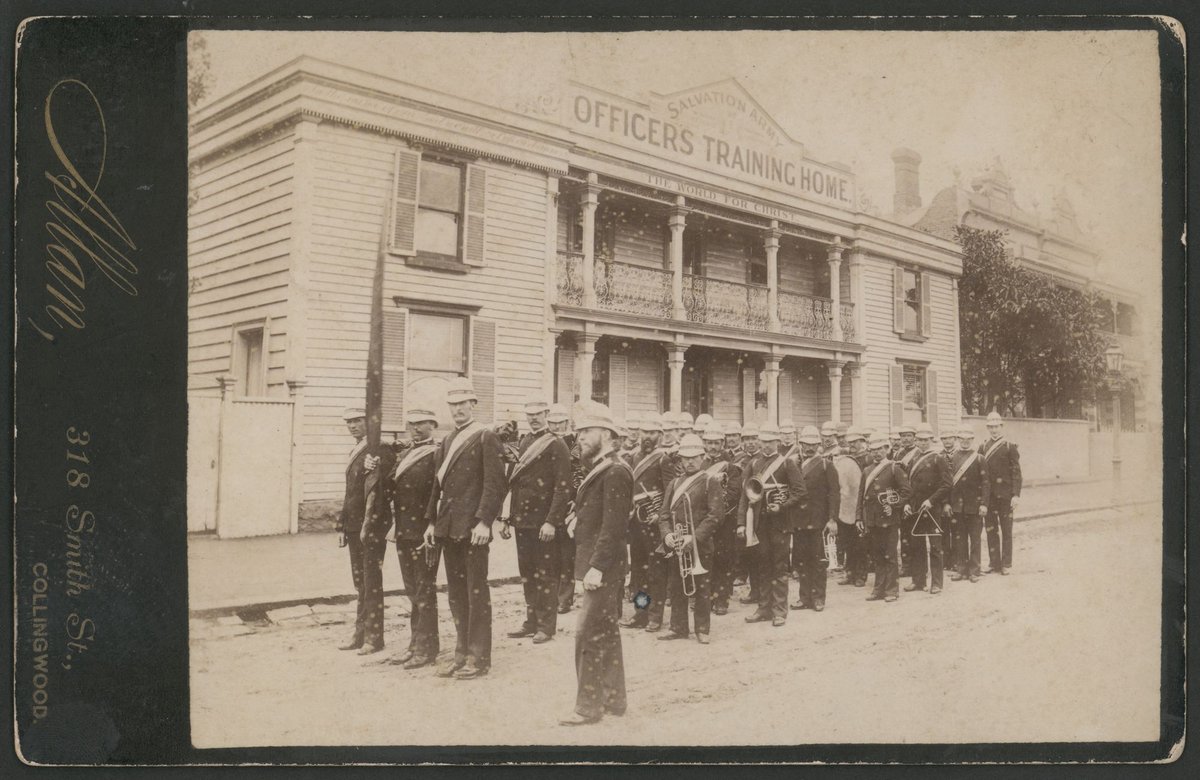 Salvation Army officers training home [Richmond, Vic.] (1880–91)