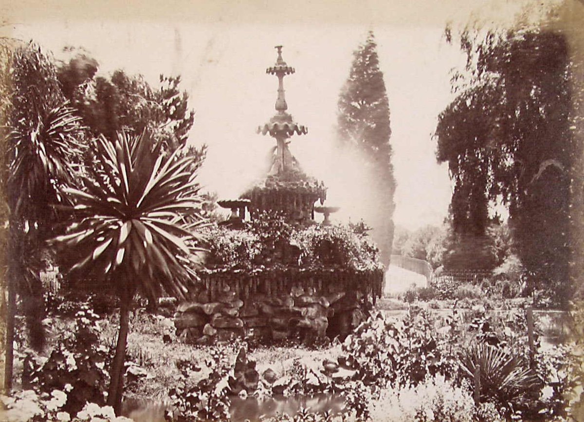 Dolphin Fountain in the Carlton Gardens (1870–80)