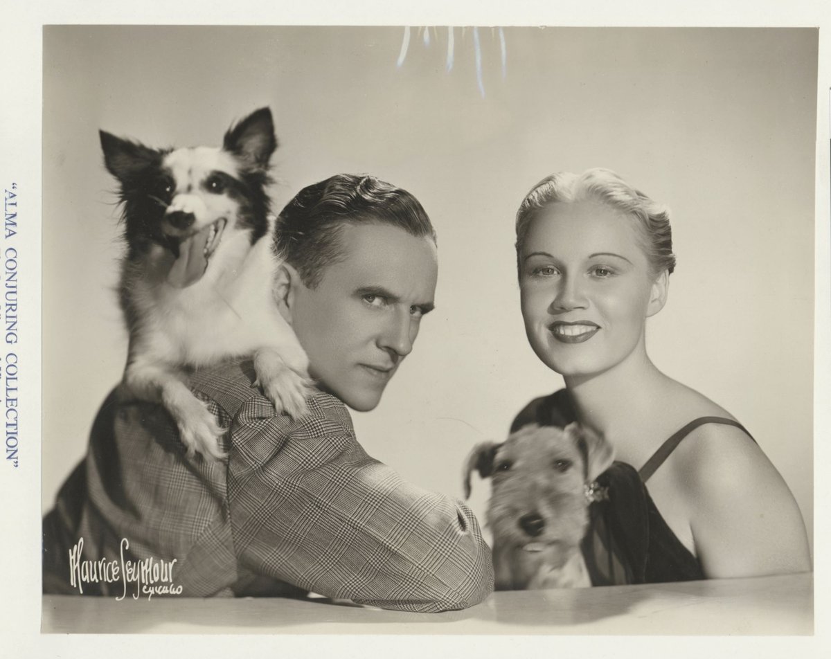 Buddy Hughes and wife, Melbourne Tivoli, 1938 (c. 1938)