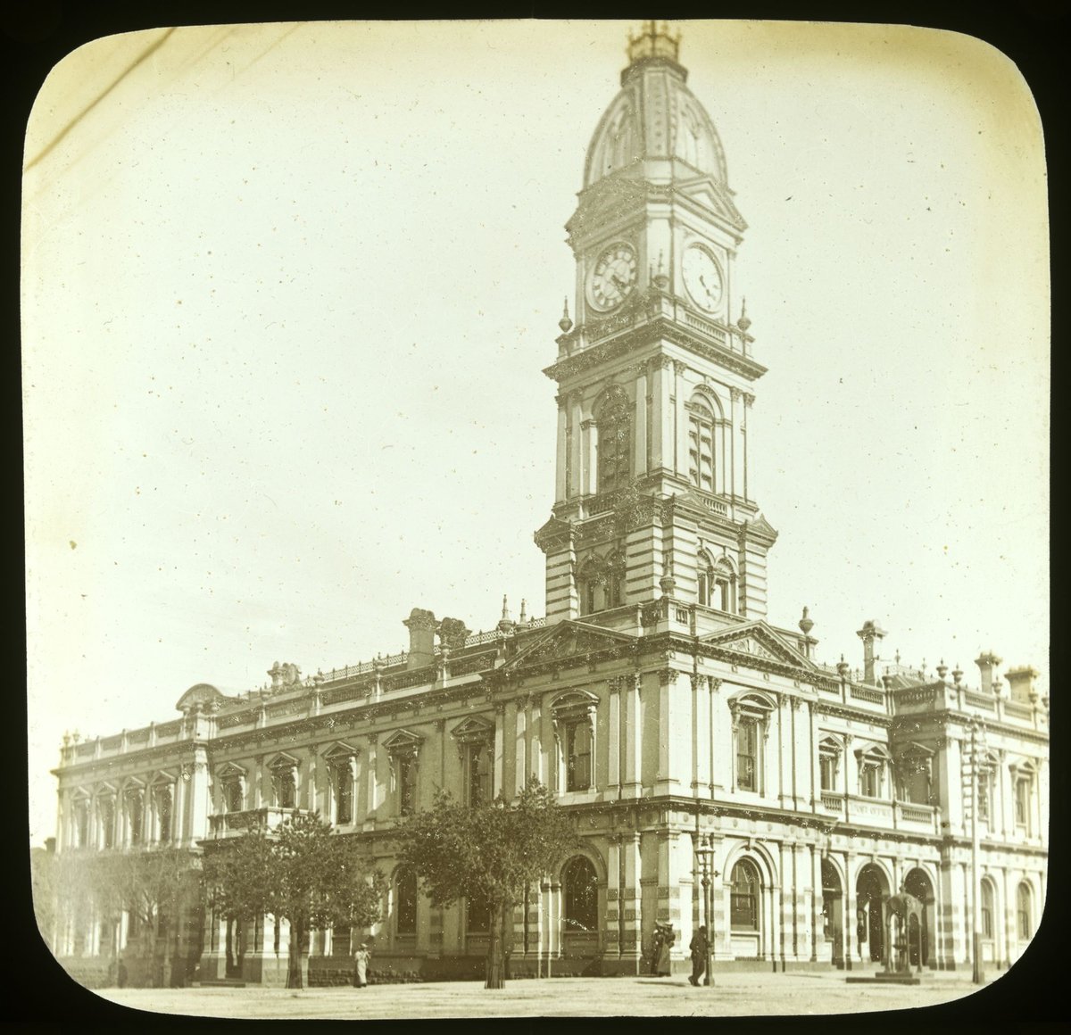 Town Hall, North Melbourne (1875–1938)
