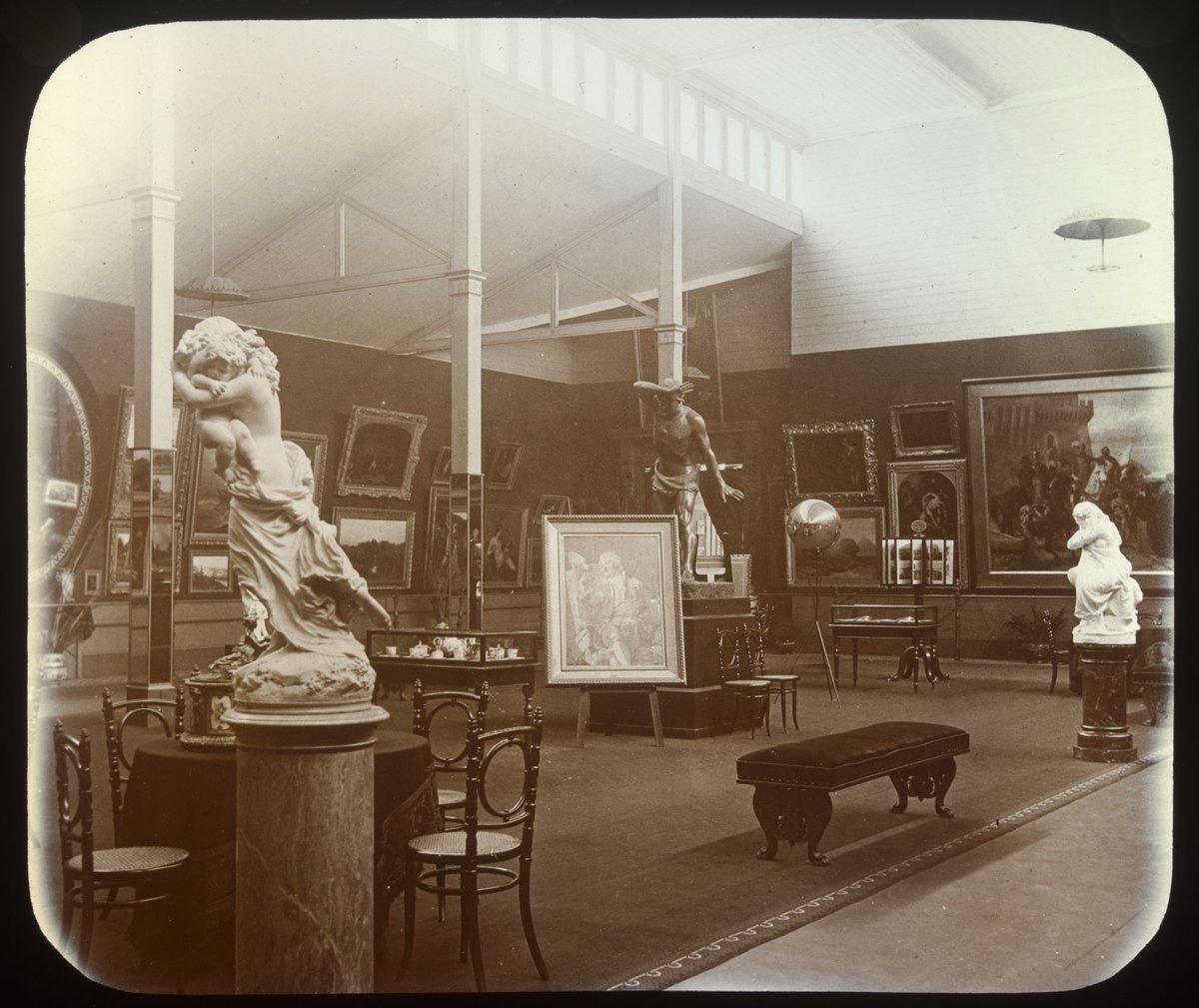 Salon, Melbourne Exhibition Building, Carlton (1875–1938)