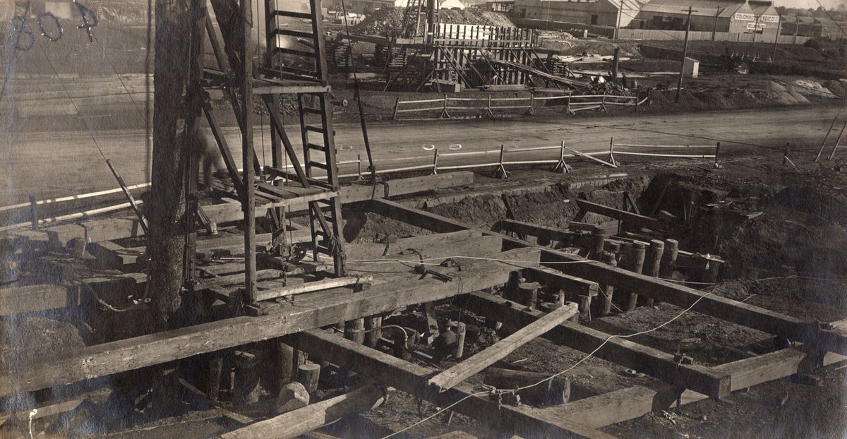 South Kensington to West Footscray. Bridge over Dynon Road (1927)
