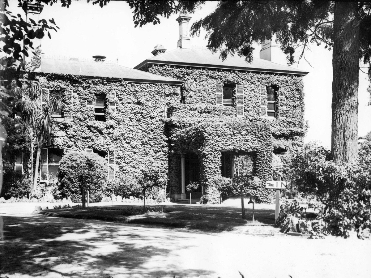 British Navy Headquarters at Preston, Toorak (c. 1944)