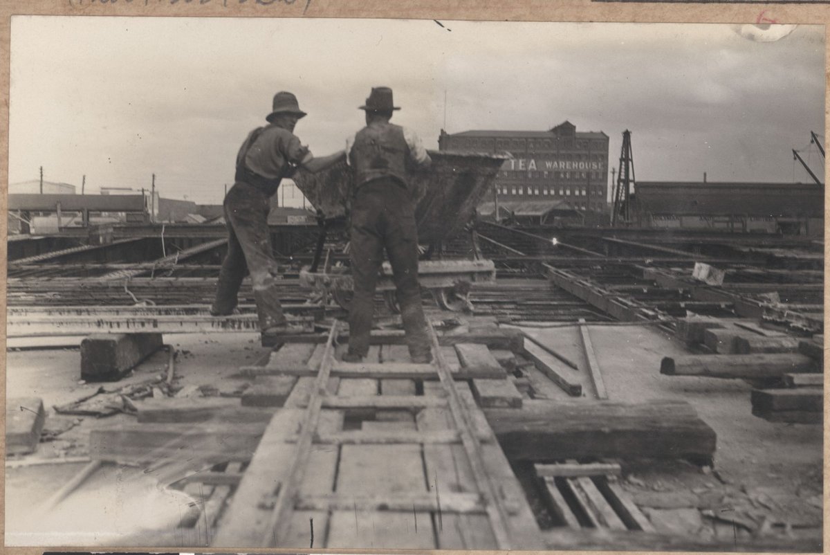 Spencer Street bridge, Melbourne City (1929)