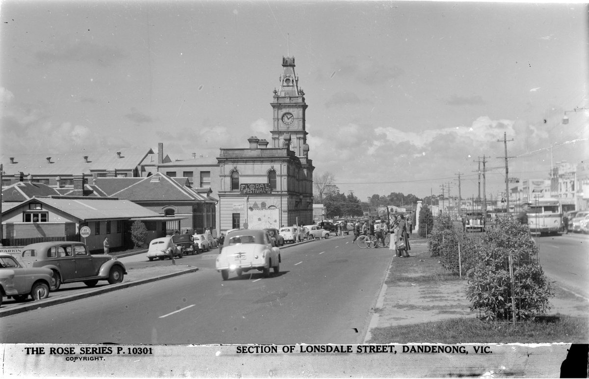 SECTION OF LONSDALE STREET, DANDENONG, VIC (1920–54)