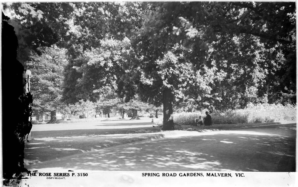 Spring Road Gardens, Malvern, Vic (1920–54)