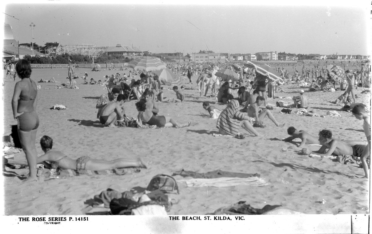 THE BEACH, ST. KILDA, VIC, St Kilda (1920–54)