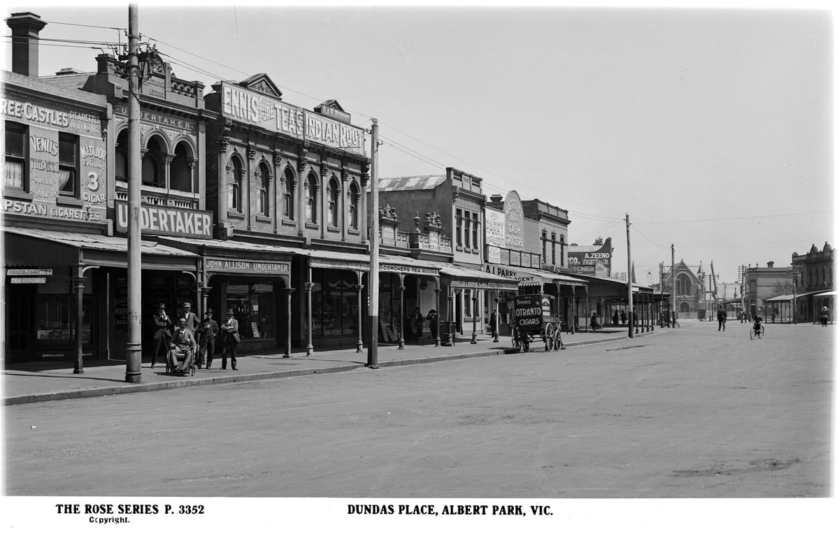 Dundas Place, Albert Park, Vic (1920–54)