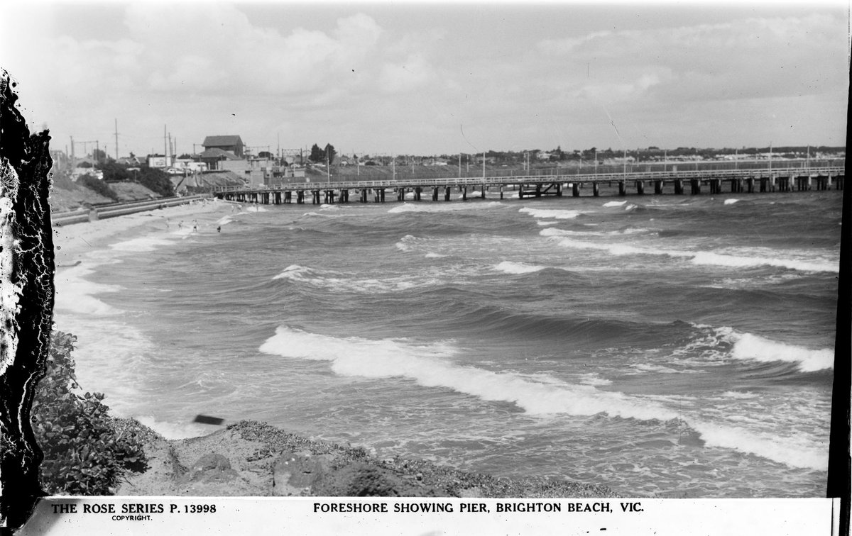 FORESHORE SHOWING PIER, BRIGHTON BEACH, VIC (1920–54)