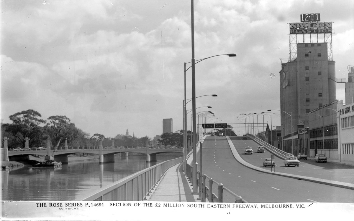 SECTION OF THE 2 MILLION POUNDS SOUTH EASTERN FREEWAY, MELB., VIC, South Yarra (1920–54)