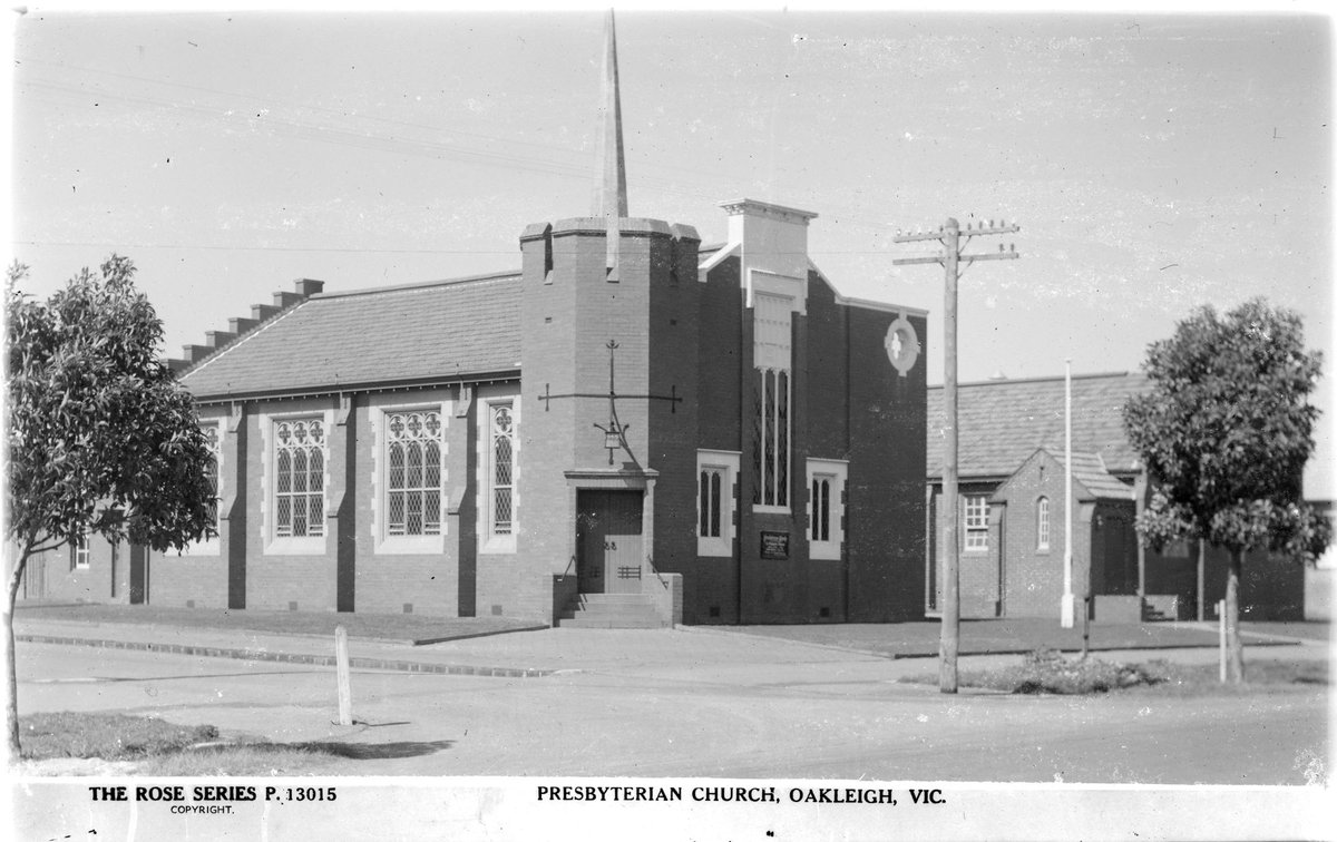 PRESBYTERIAN CHURCH, OAKLEIGH, VIC (1920–54)