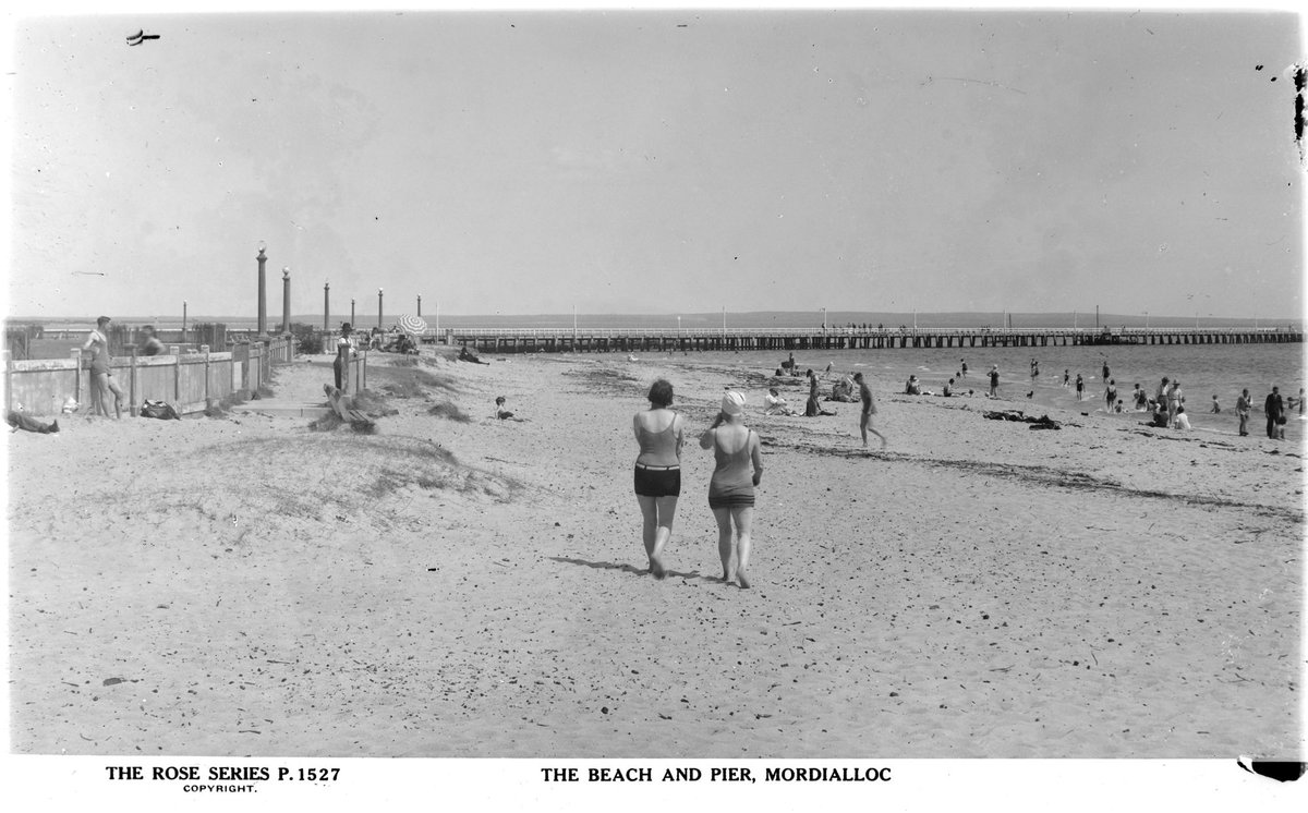 The Beach And Pier, Mordialloc (1920–54)