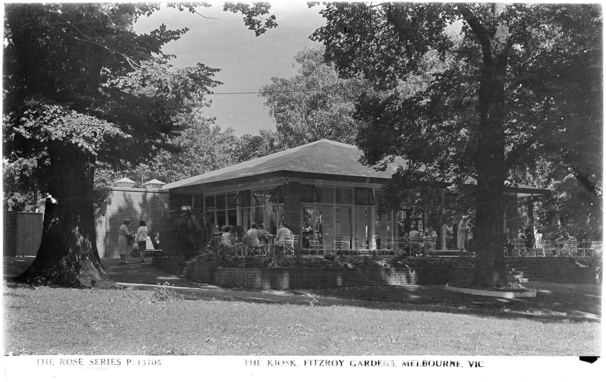 THE KIOSK, FITZROY GARDENS, MELBOURNE, VIC, East Melbourne (1920–54)