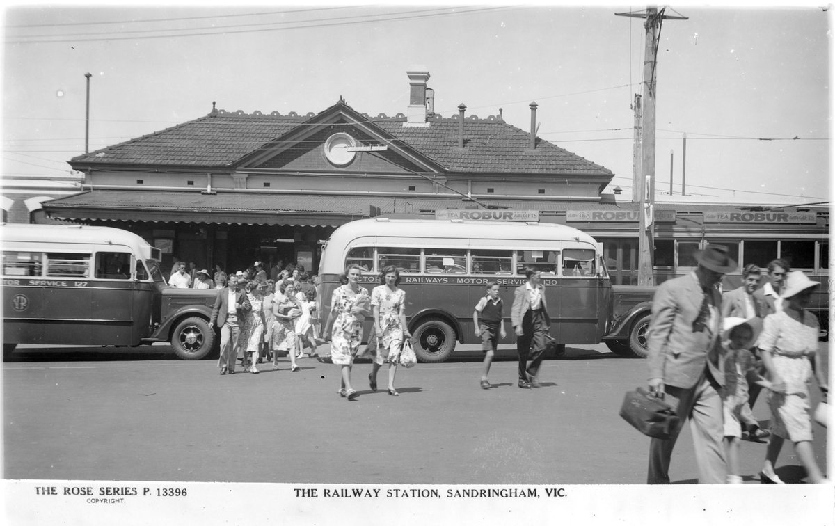 THE RAILWAY STATION, SANDRINGHAM, VIC (1920–54)