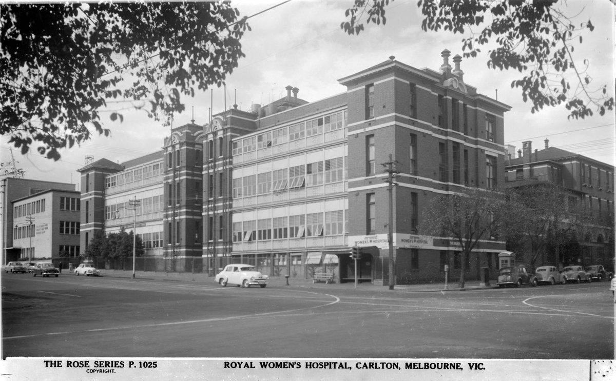 Royal Women's Hospital, Carlton, Melbourne, Vic (1920–54)
